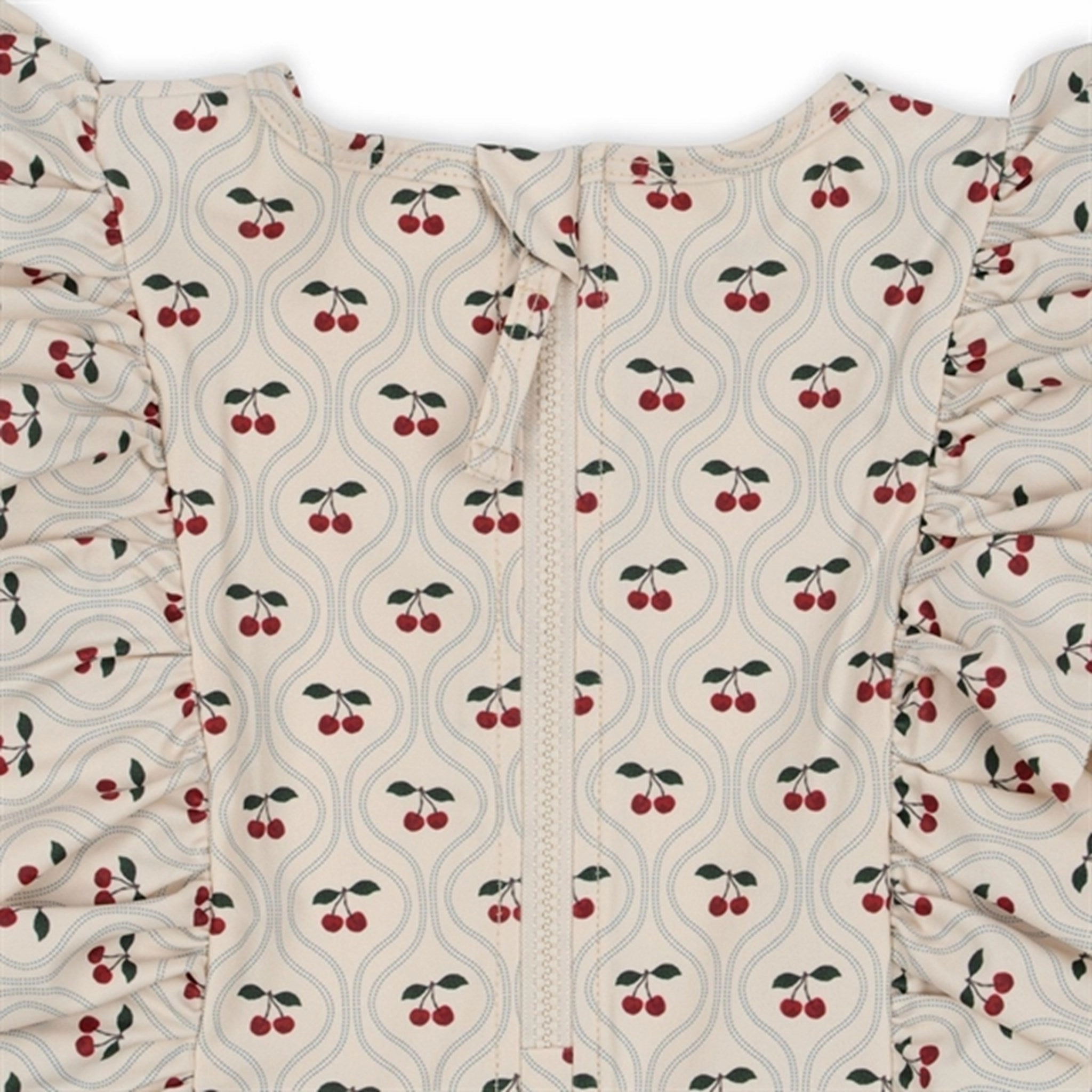 Konges Sljd Manuca Frill UV Heldragt Cherry Motif
