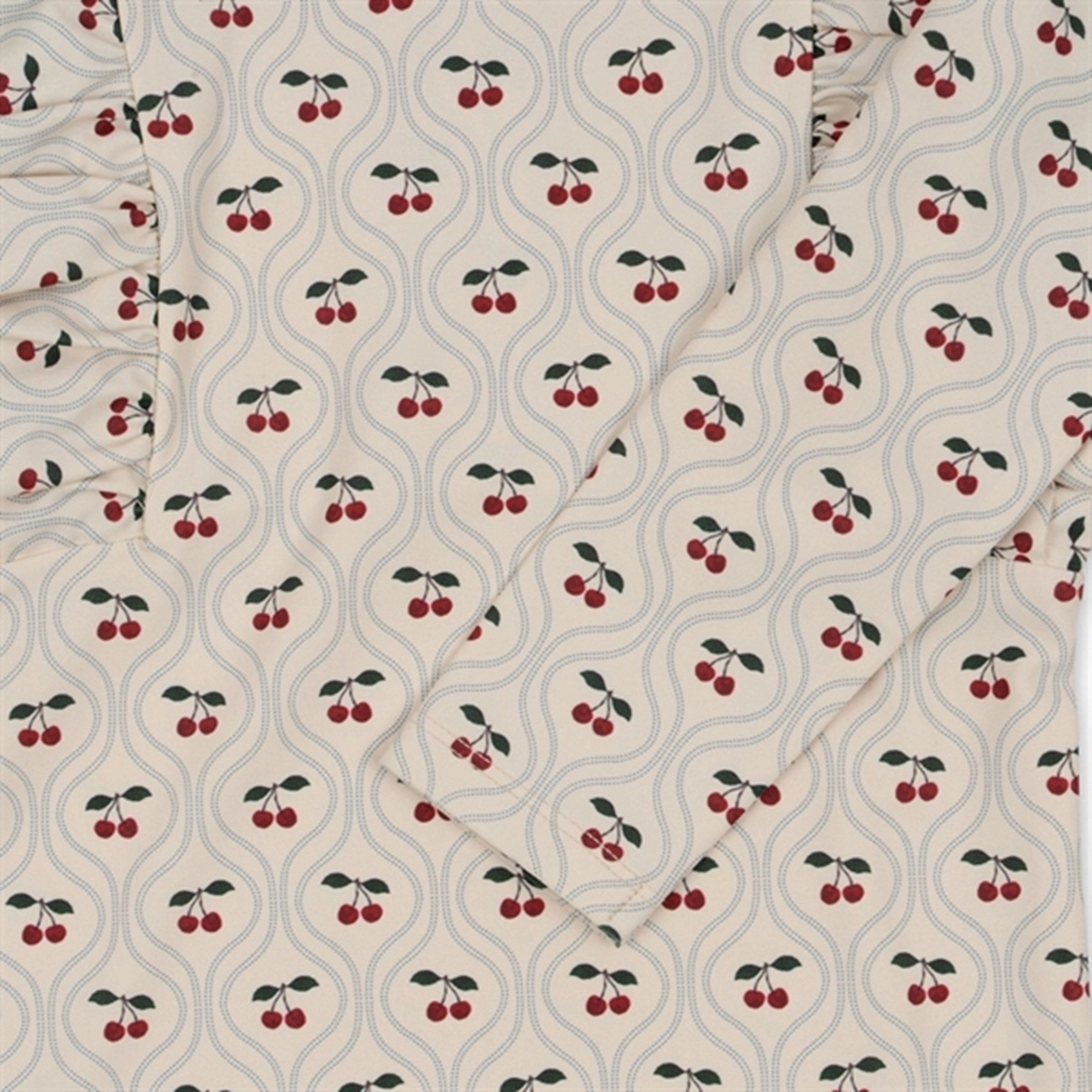 Konges Sljd Manuca Frill UV Heldragt Cherry Motif