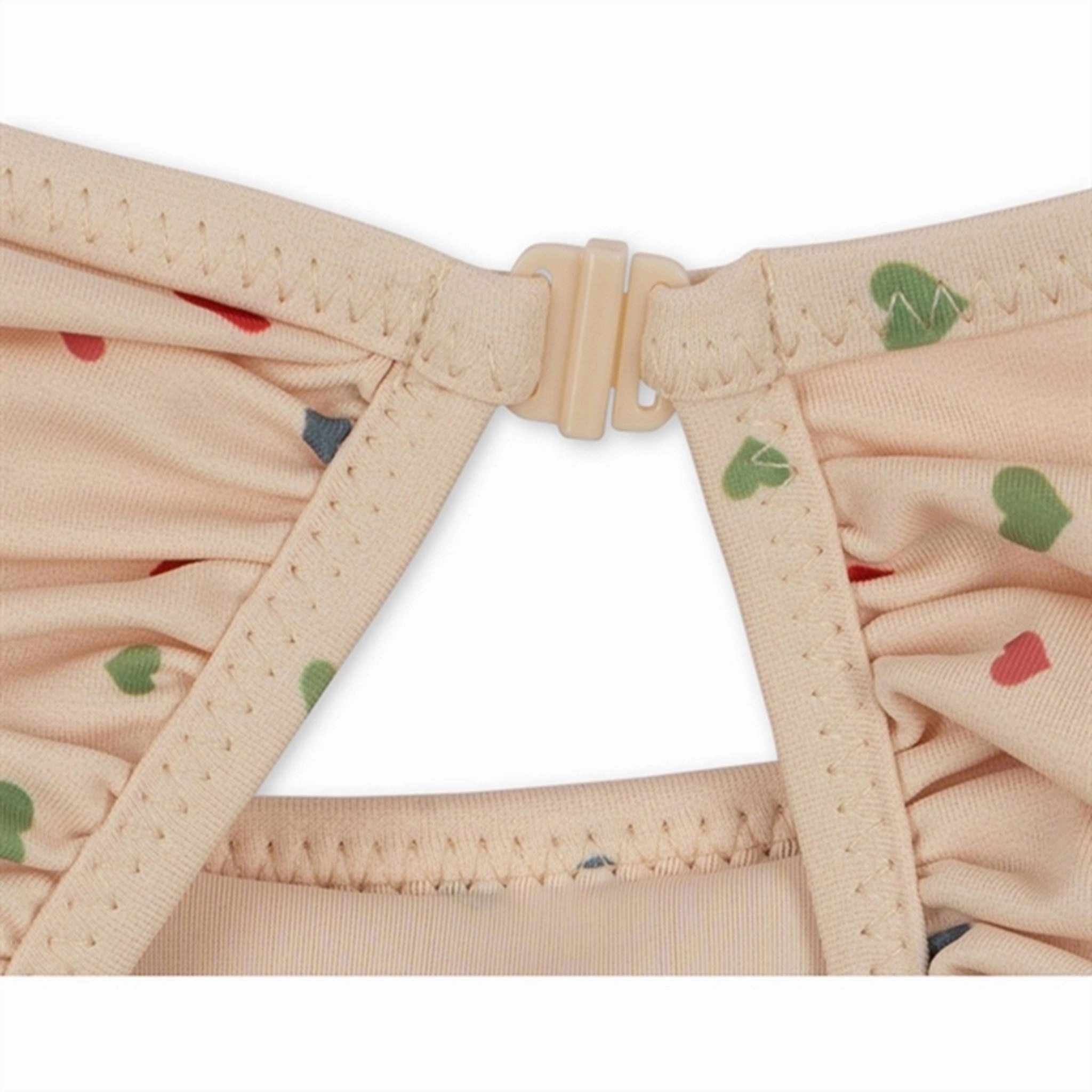 Konges Sljd Multi Hearts Manuca Frill Swimsuit