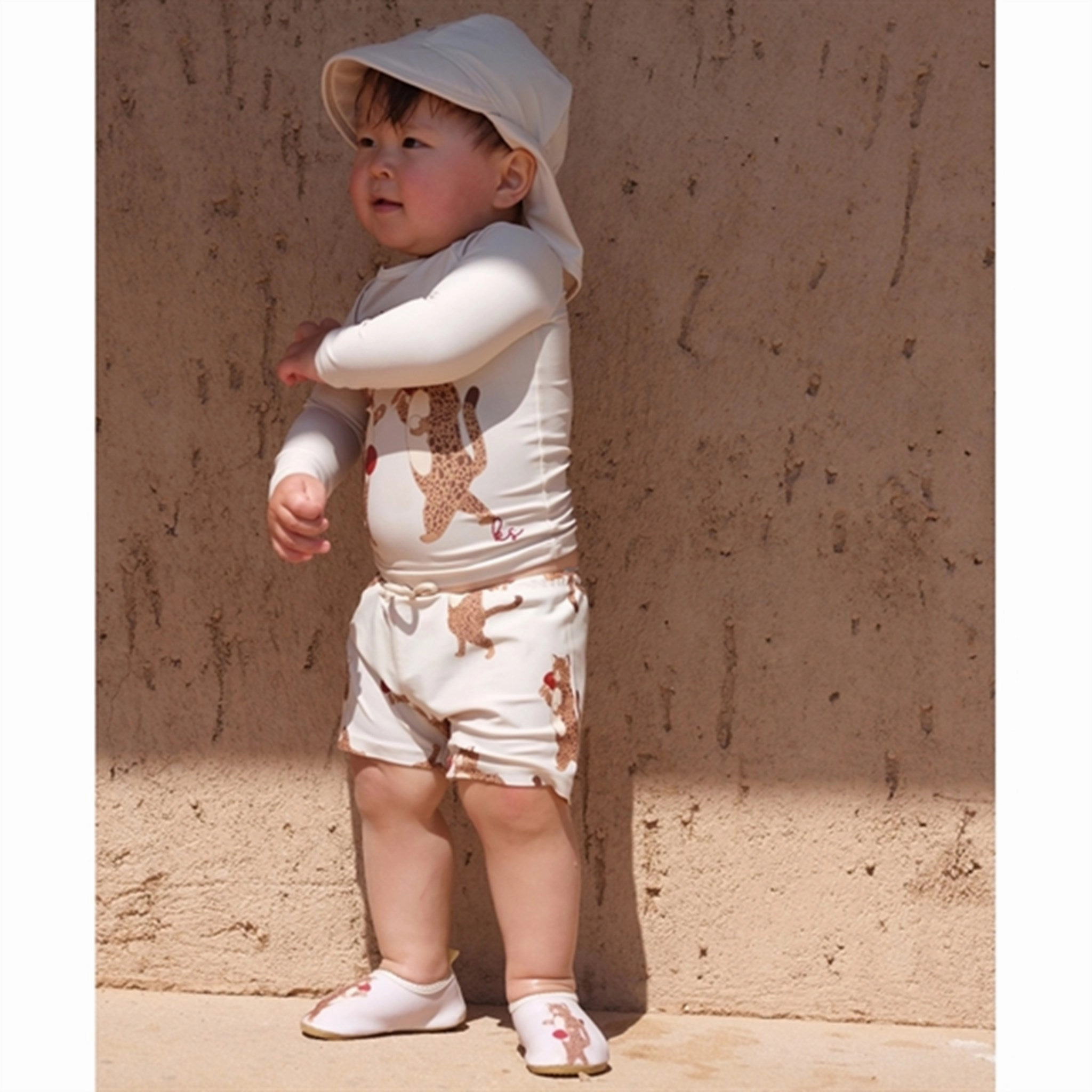Konges Sljd Ping Pong Aster UV Swim Blouse