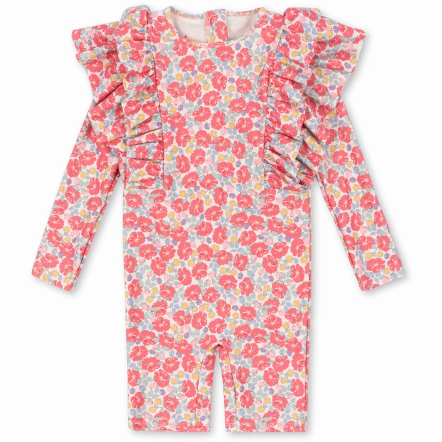 Konges Sljd Rose Anglaise Manuca Frill Onesie Grs