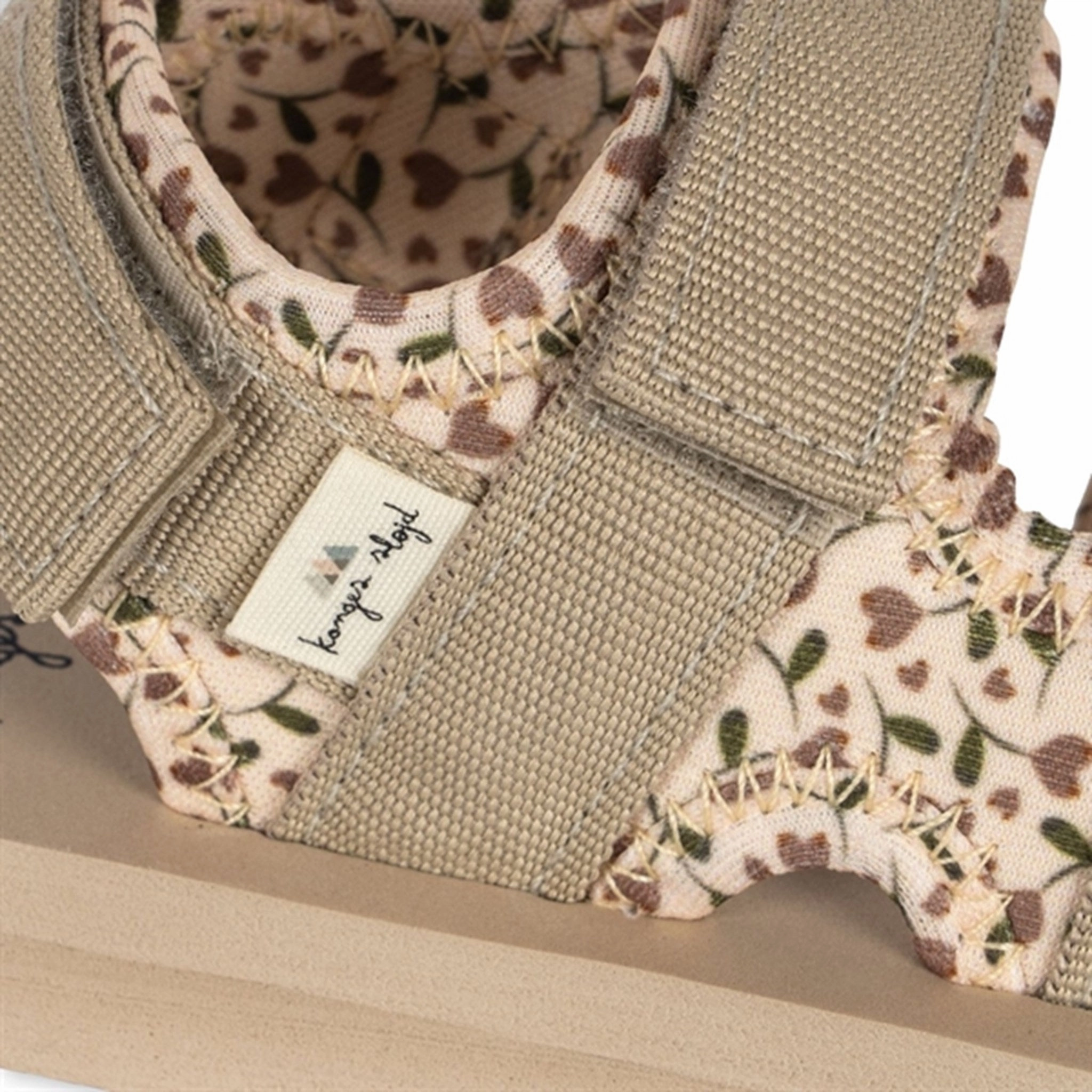 Konges Sljd Sun Sandal Printed Milk Tank