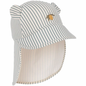 Konges Sljd Tea Stripe Aster Bear Swim Hat Grs