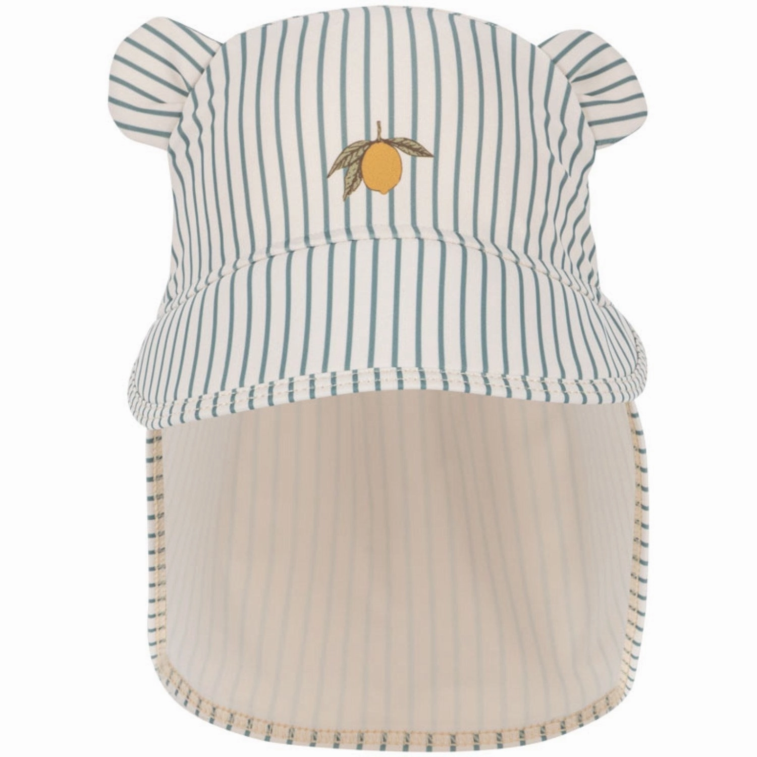 Konges Sljd Tea Stripe Aster Bear Swim Hat Grs