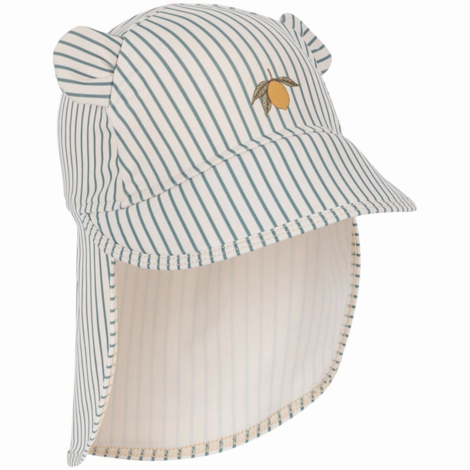 Konges Sljd Tea Stripe Aster Bear Swim Hat Grs