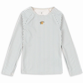 Konges Sljd Tea Stripe Aster Swim Blouse Grs