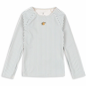 Konges Sljd Tea Stripe Aster Swim Blouse Grs