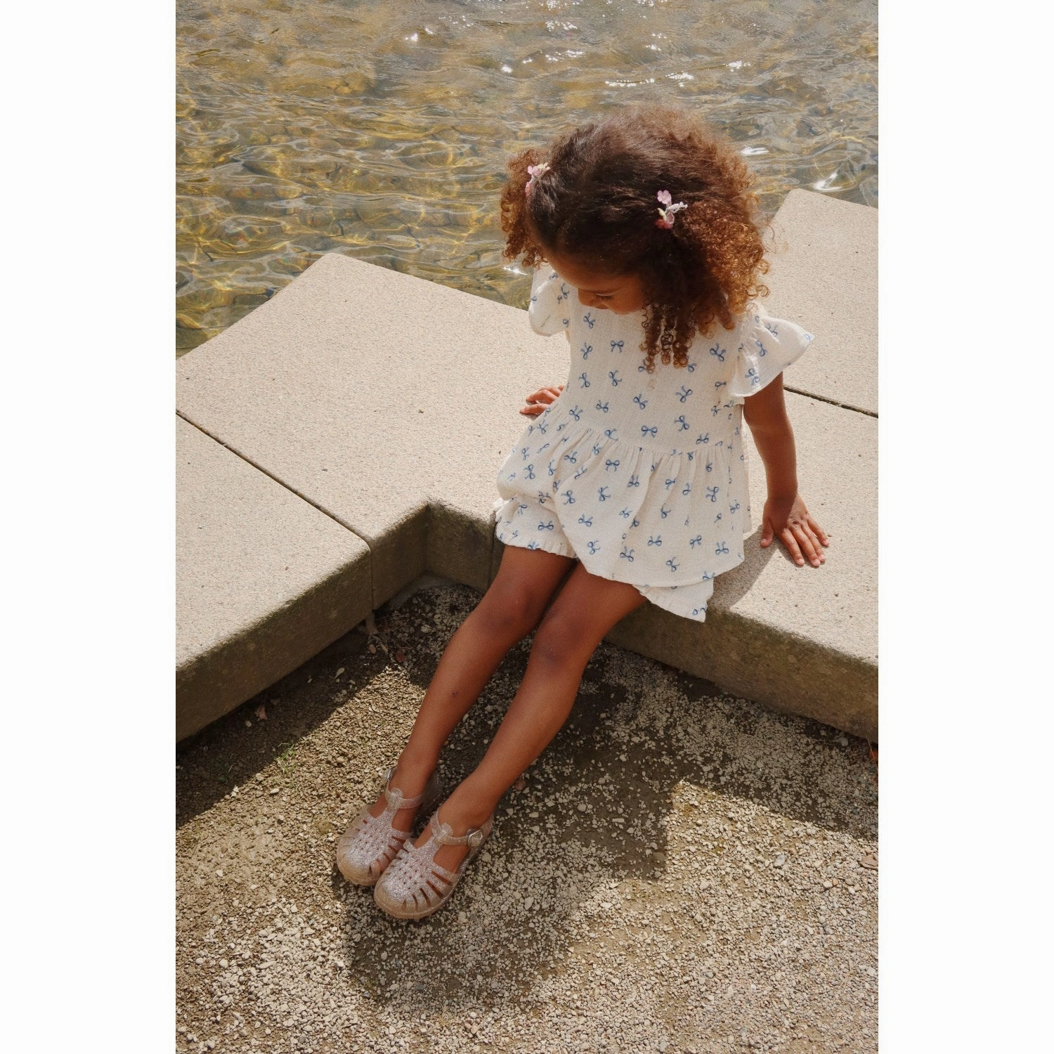 Konges Sljd Tigers Eye Nea Glitter Sandal