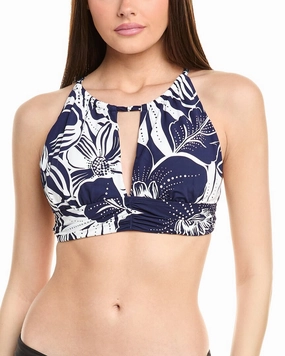 La Blanca Playa High Neck Bikini Top