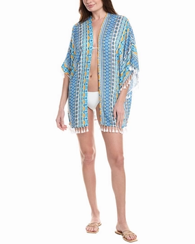 La Blanca Scarf City Kimono