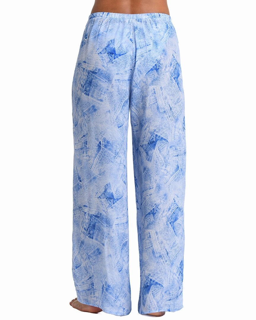 LAGENCE Geraldine Silk-Blend Denim Pant