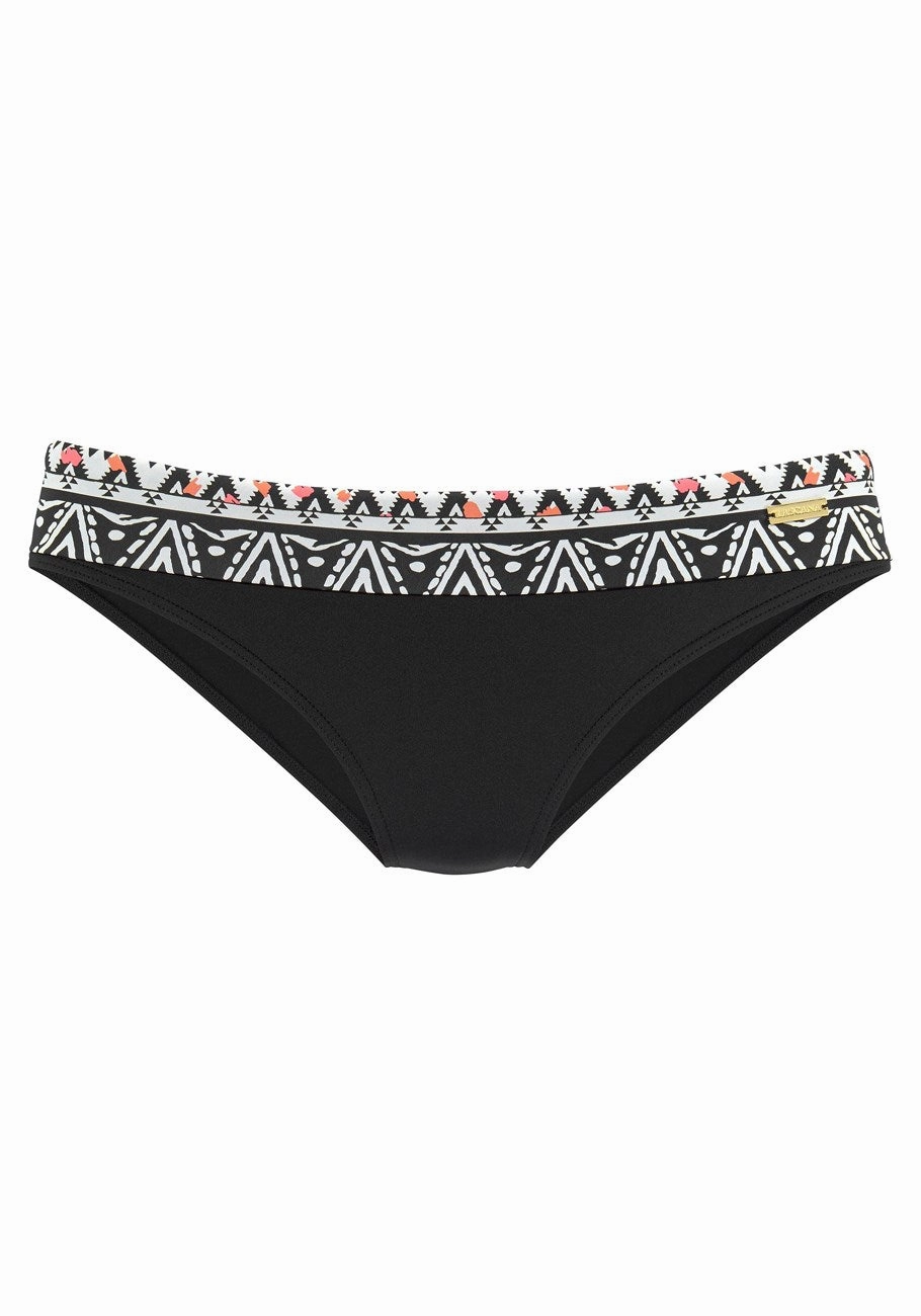 LASCANA Women's Fold Over Classic Bikini Bottom