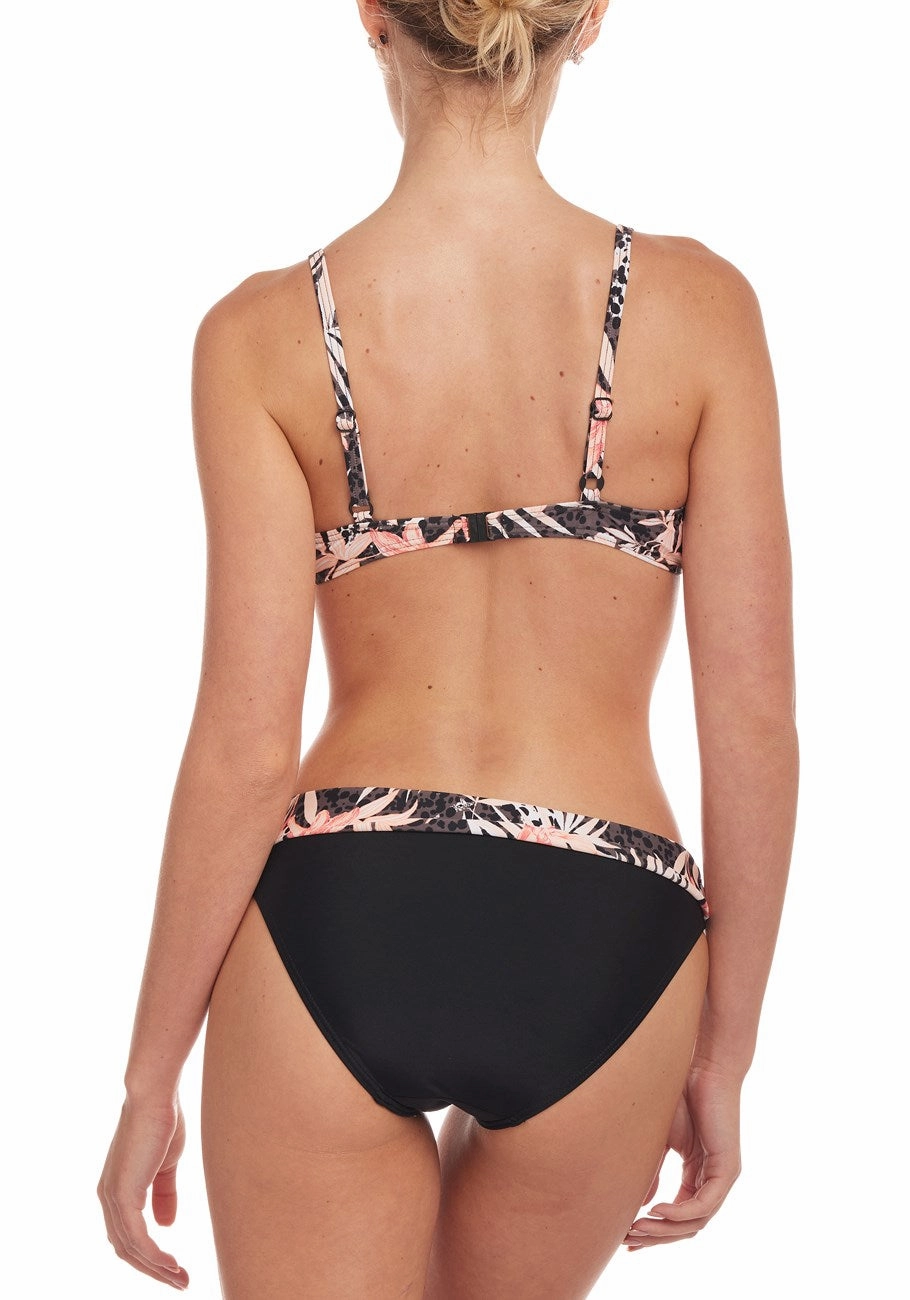 LASCANA Women's Mixed Print Underwire Bikini Top