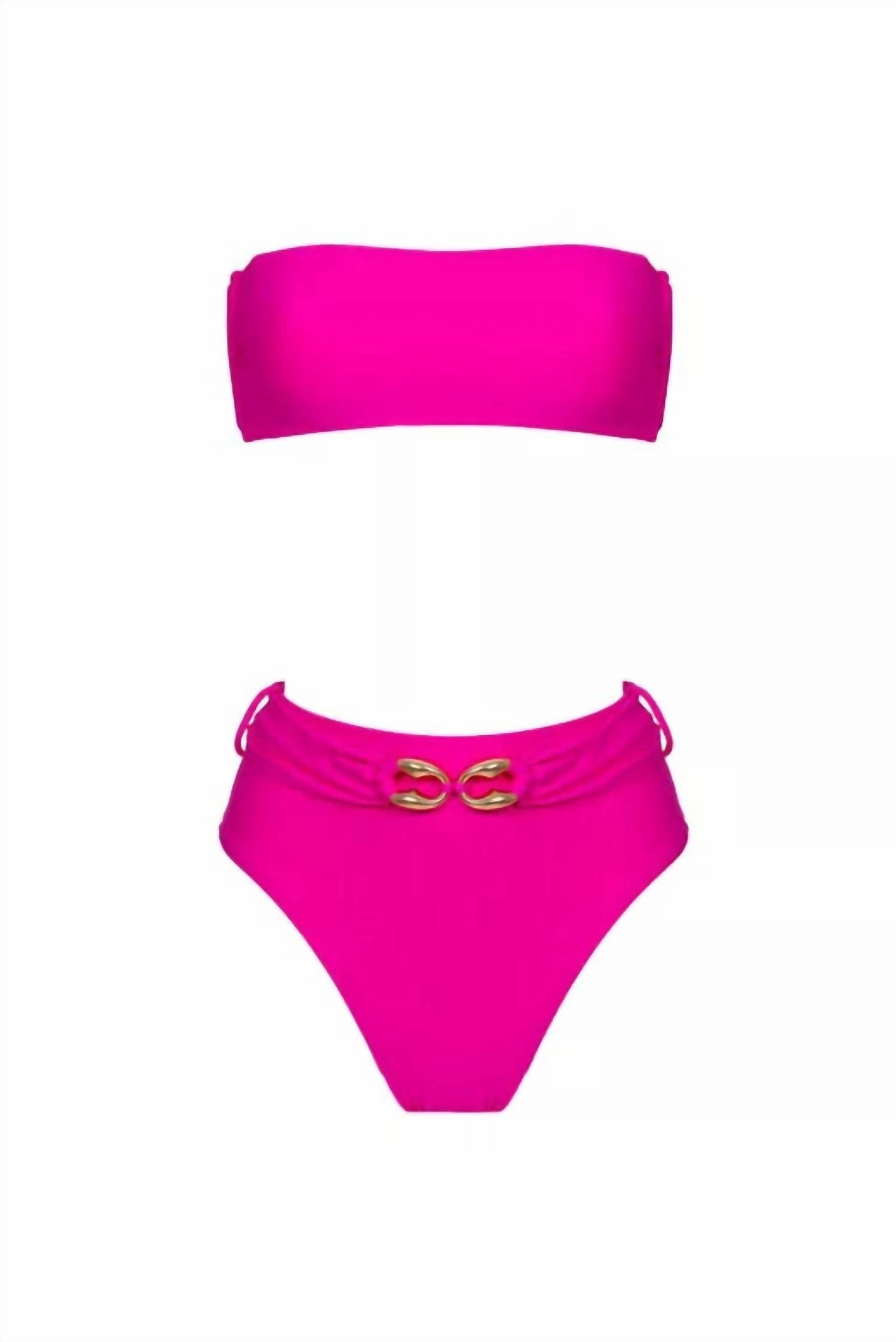 Laura Bikini Bottom In Pink