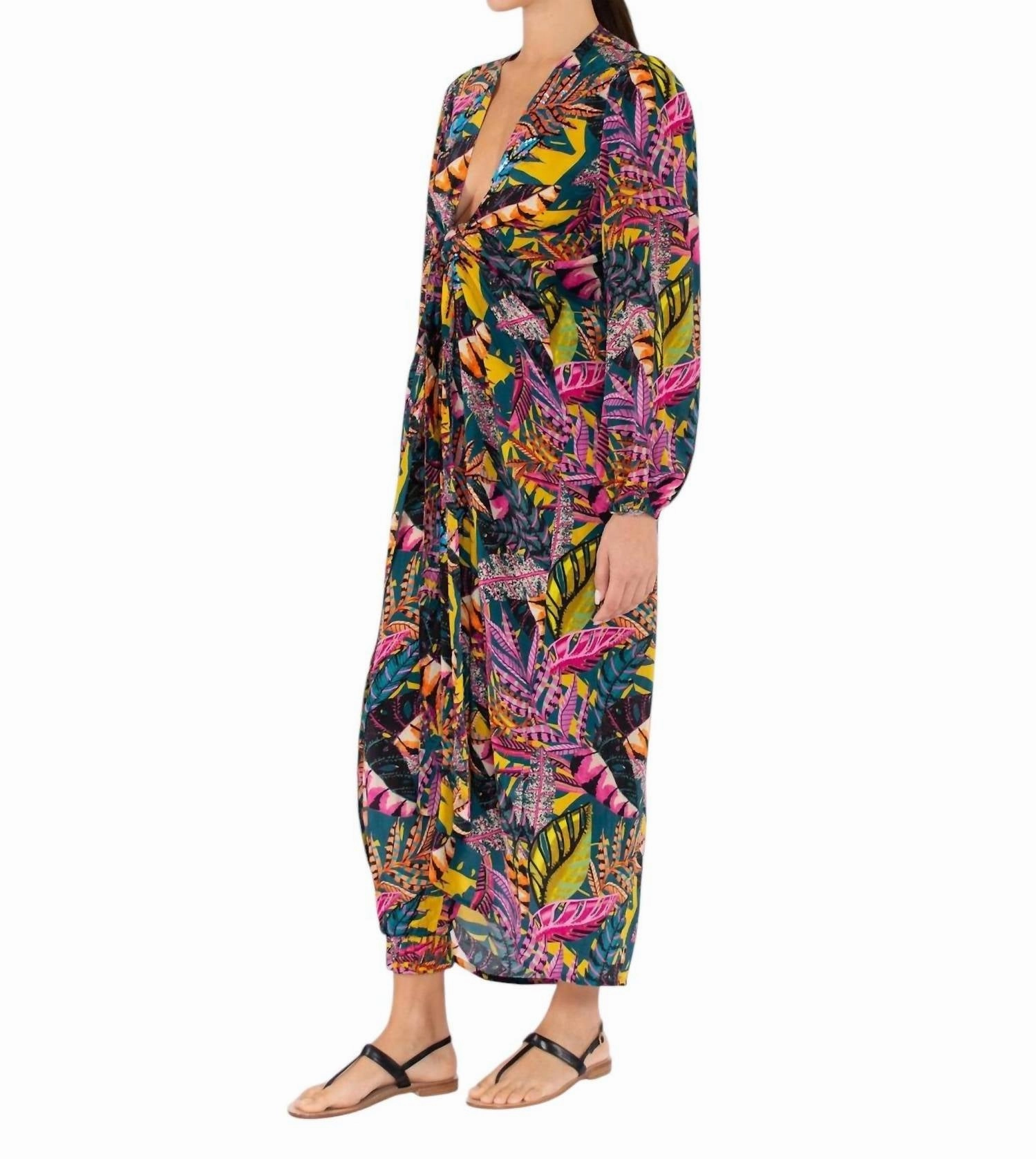 Lauren Cover Up In High Summer Color Folage