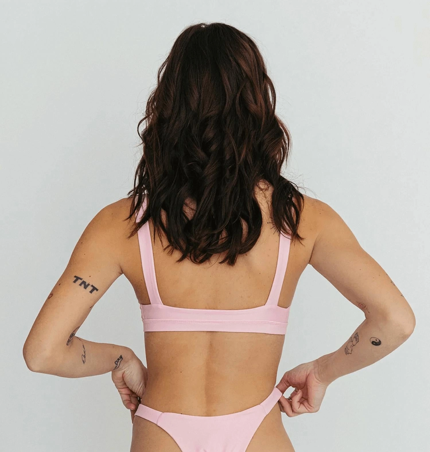 Layla Swim Top In Blossom Pink