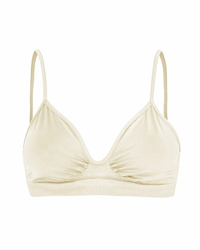 LIBERATED Bikini Bra top | Cream