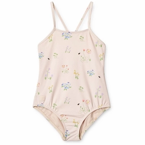 Liewood Fate Printed Swimsuit Flora/Sandy