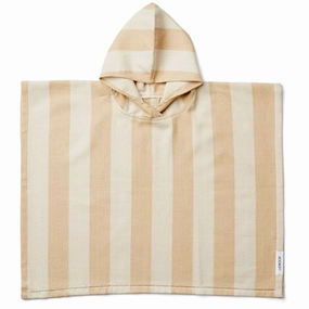 Liewood Roomie Poncho Stripe Safari/Sandy