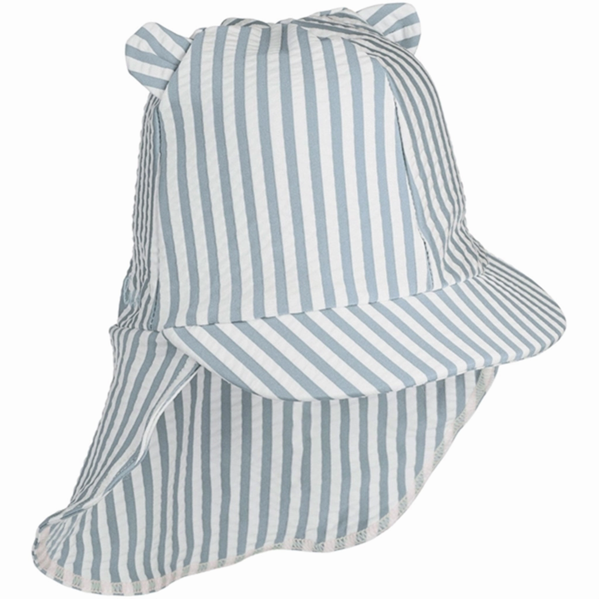 Liewood Senia Sun Hat Stripe Sea BlueWhite