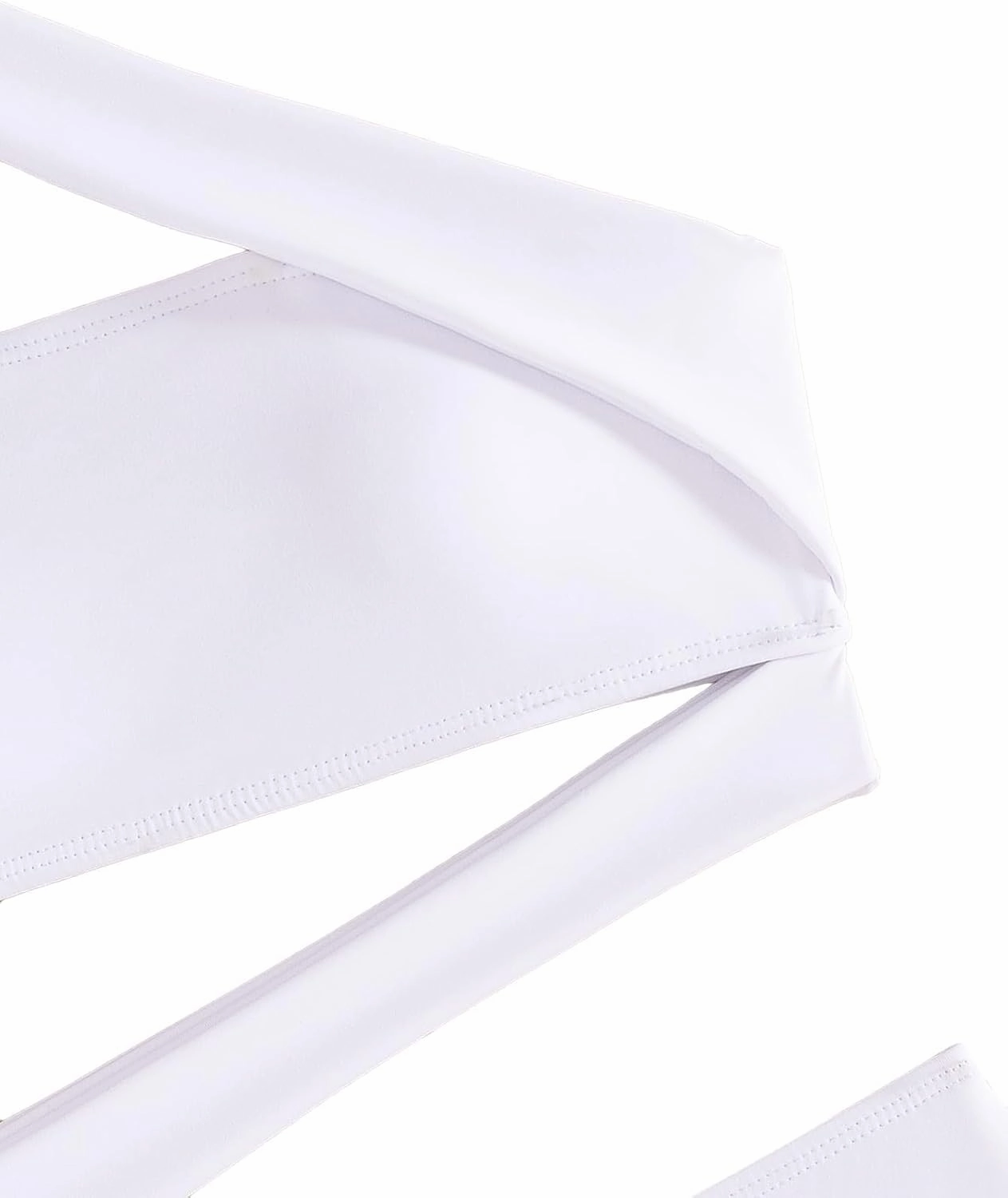 Lilosy Sexy Cutout Tube High Waist Bandeau Bathing One Piecce Swimsuit