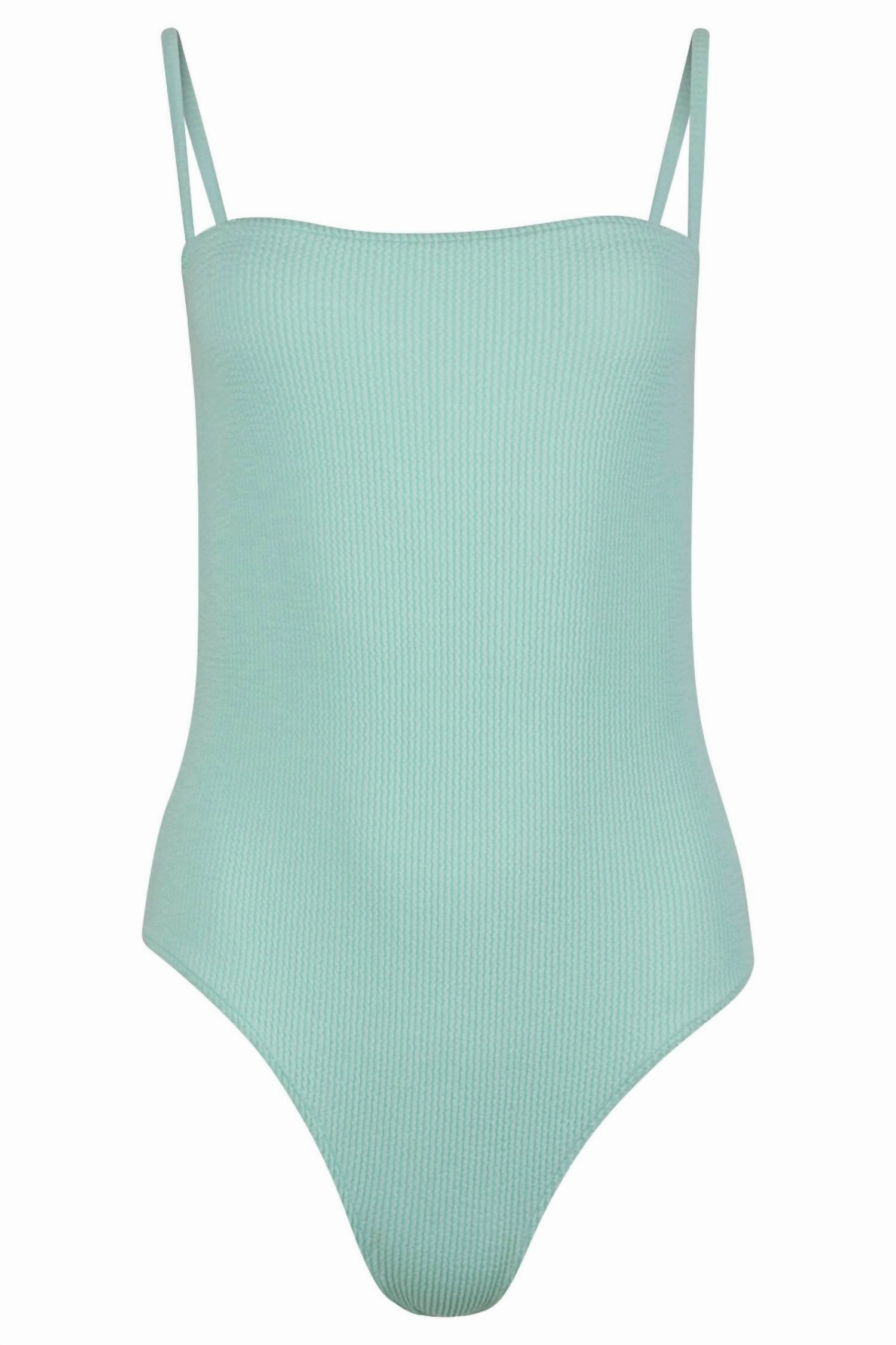 Liz One Piece Swimsuit In Aqua
