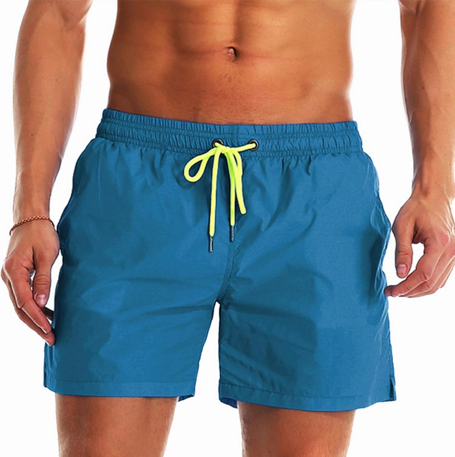 Lncropo Men's Swim Trunks Quick Dry Bathing Suits with Mesh Lining Swimwear Swim Shorts