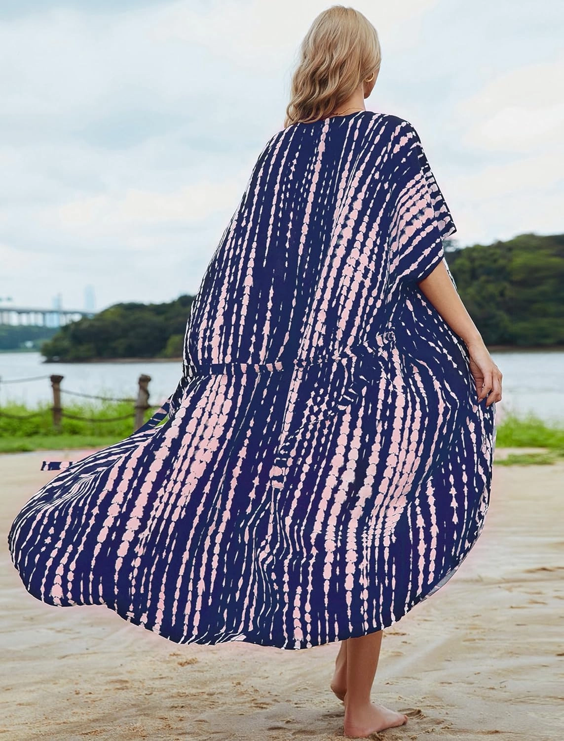 Long Kimonos Swimsuit Cover ups for Women Plus Size Maternity Swimwear Coverup Beach Wear Vacation Outfits