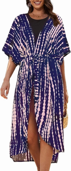 Long Kimonos Swimsuit Cover ups for Women Plus Size Maternity Swimwear Coverup Beach Wear Vacation Outfits