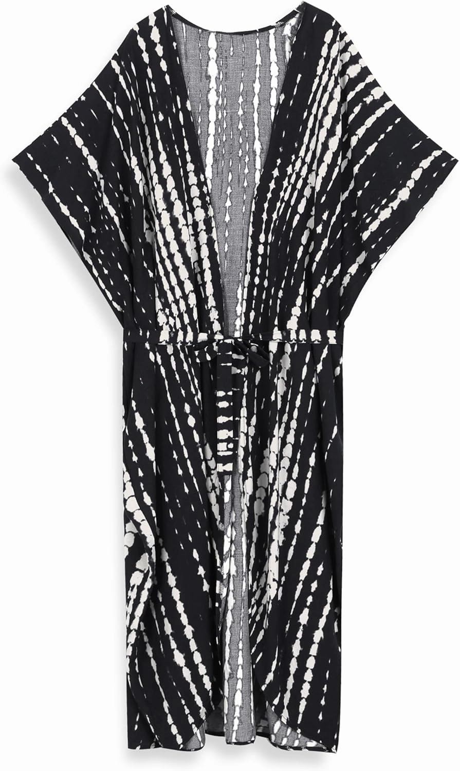 Long Kimonos Swimsuit Cover ups for Women Plus Size Maternity Swimwear Coverup Beach Wear Vacation Outfits