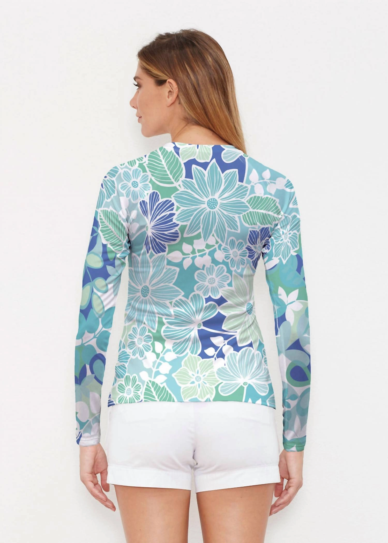 Long Sleeve Rash Guard In Hawaii Isles