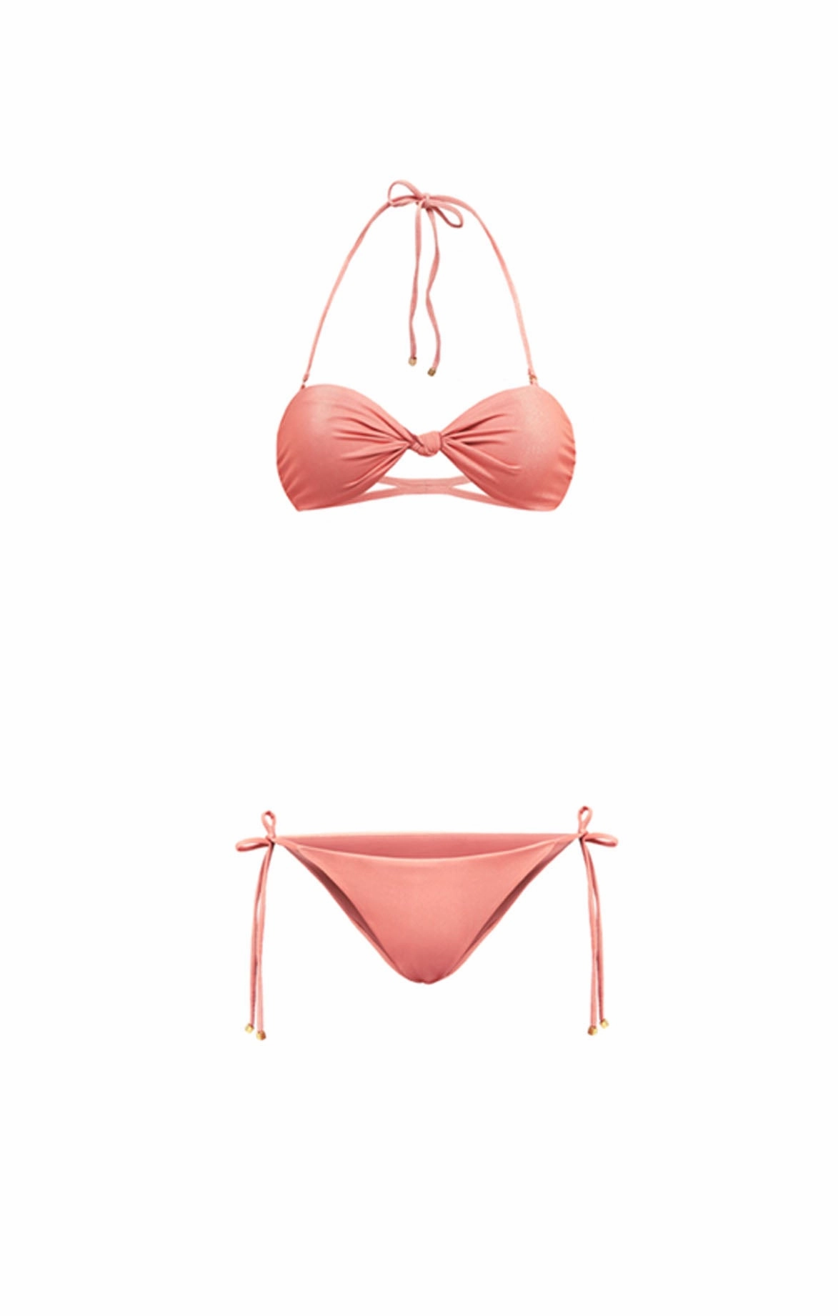 Lurex Bandeau Bikini