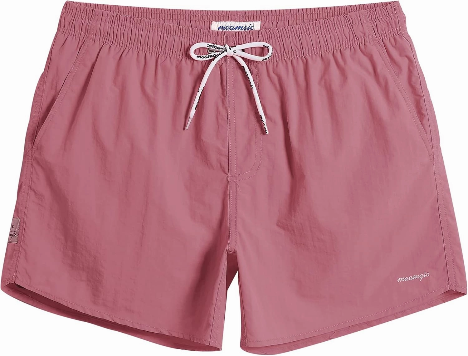 maamgic Mens Swim Trunks 5" with Mesh Lining Quick Dry Bathing Suits for Men Swim Shorts Swimwear