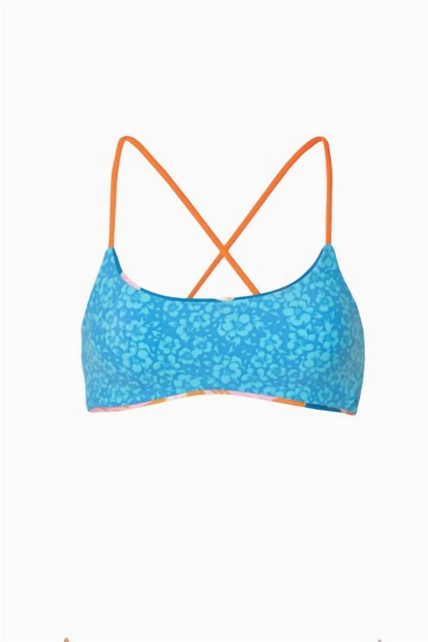 Magnolia Mirage Vienna Bikini Top In Bright Blue