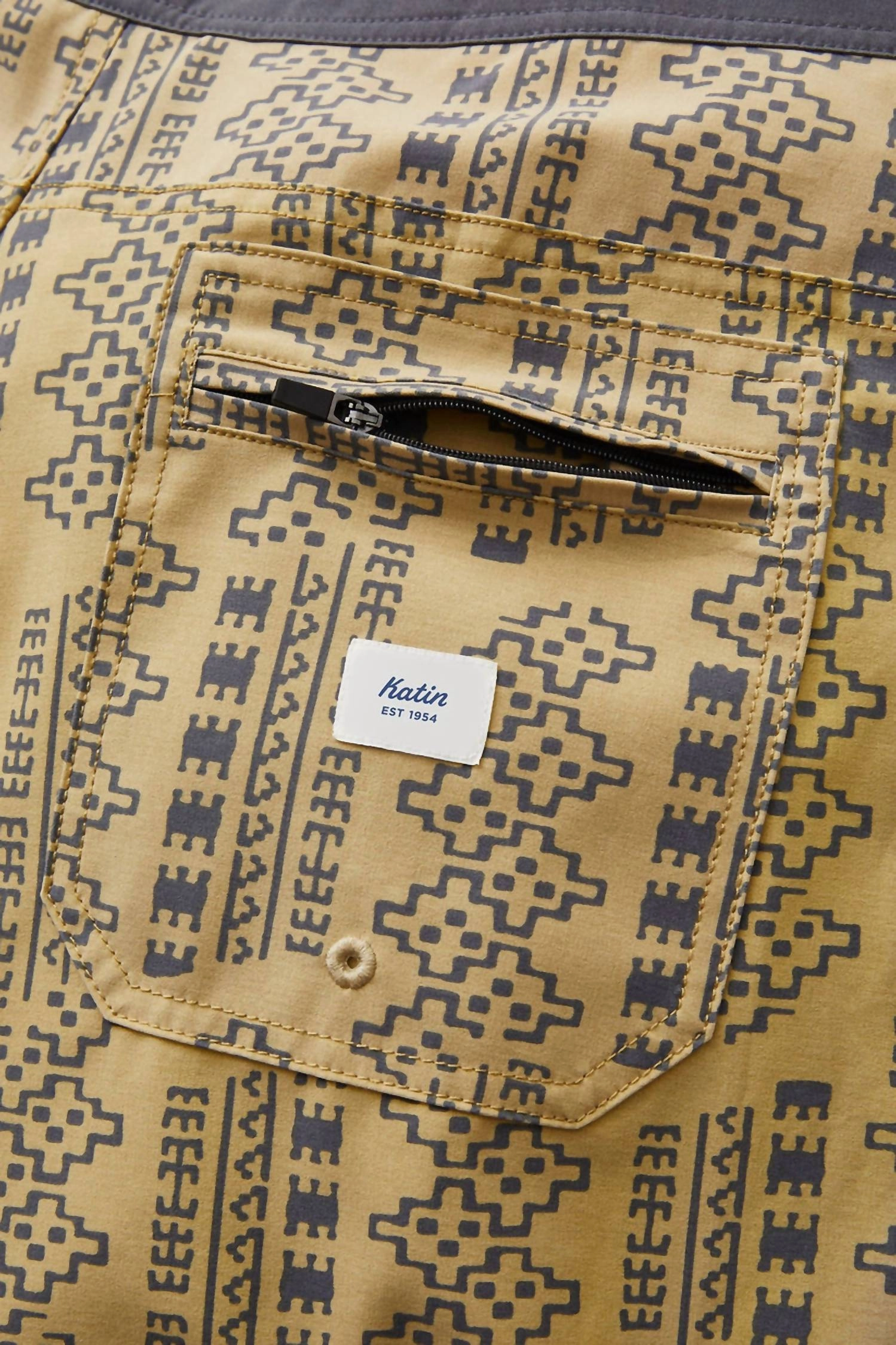 Mahalo Surf Trunk In Brass