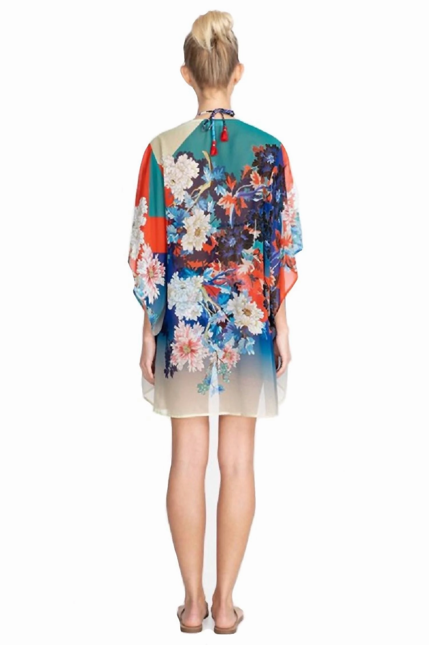 Marritt Short Kimono In Multi