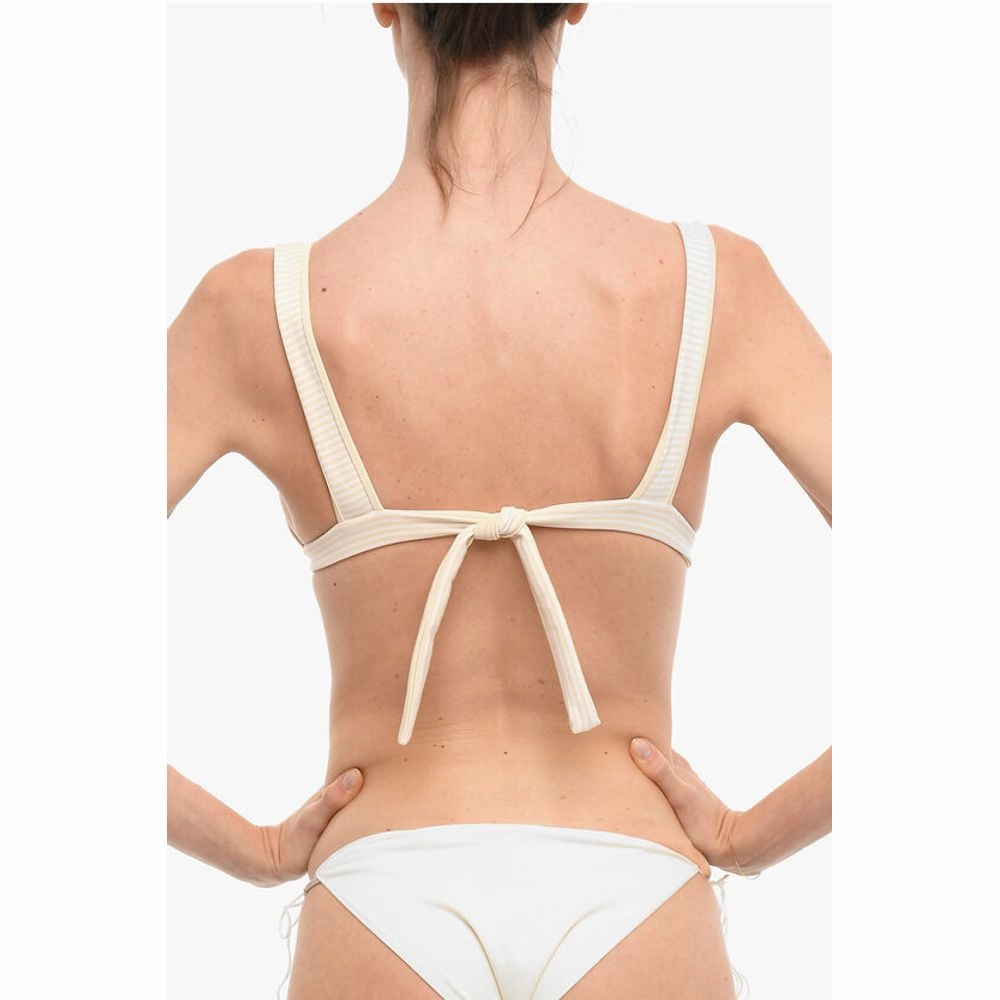 Marysia Striped Triangle Bikini Women's Top