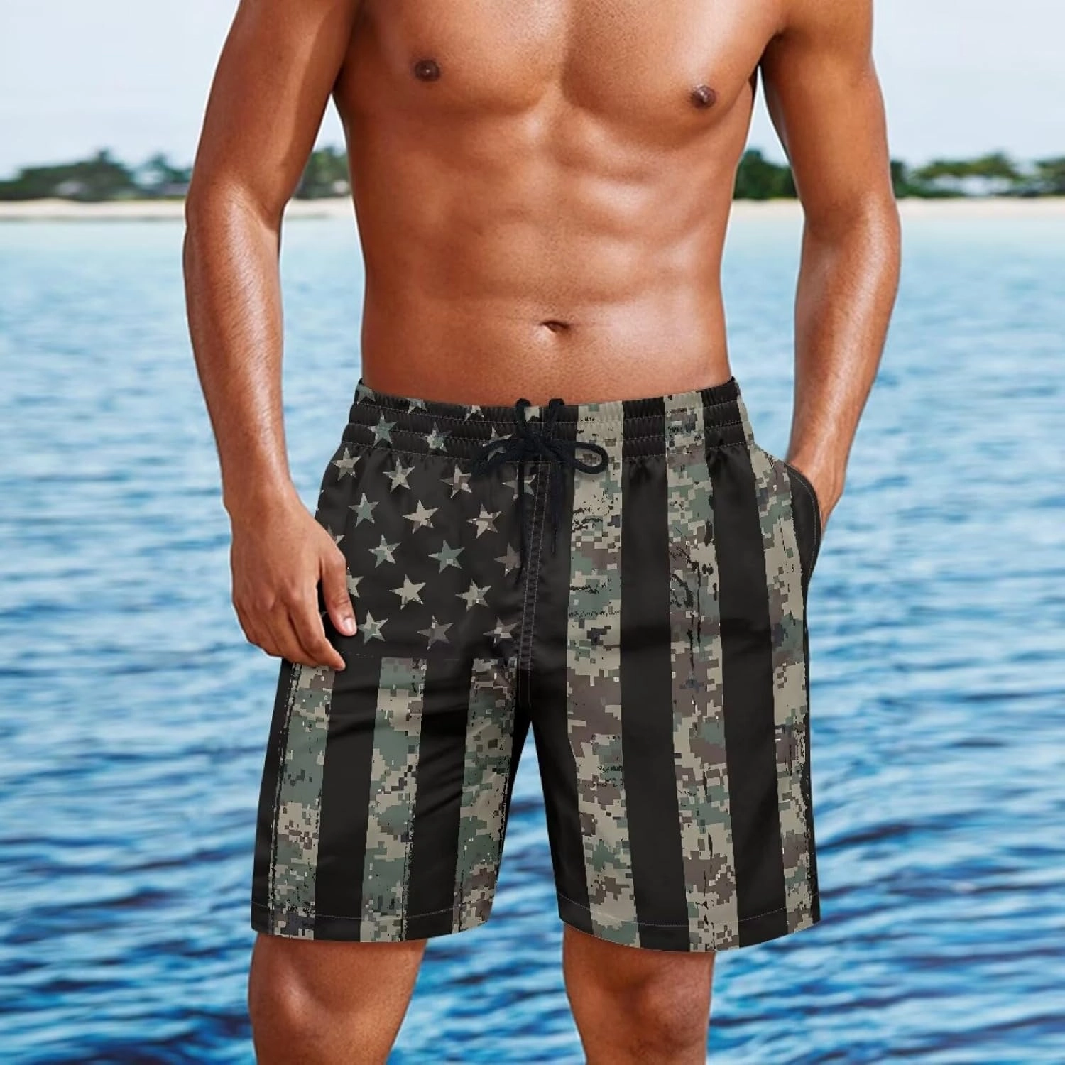 Matching Swimsuits for Couples One Piece Bathing Suits or Swim Trunks Summer Beach Vacation Swimwear