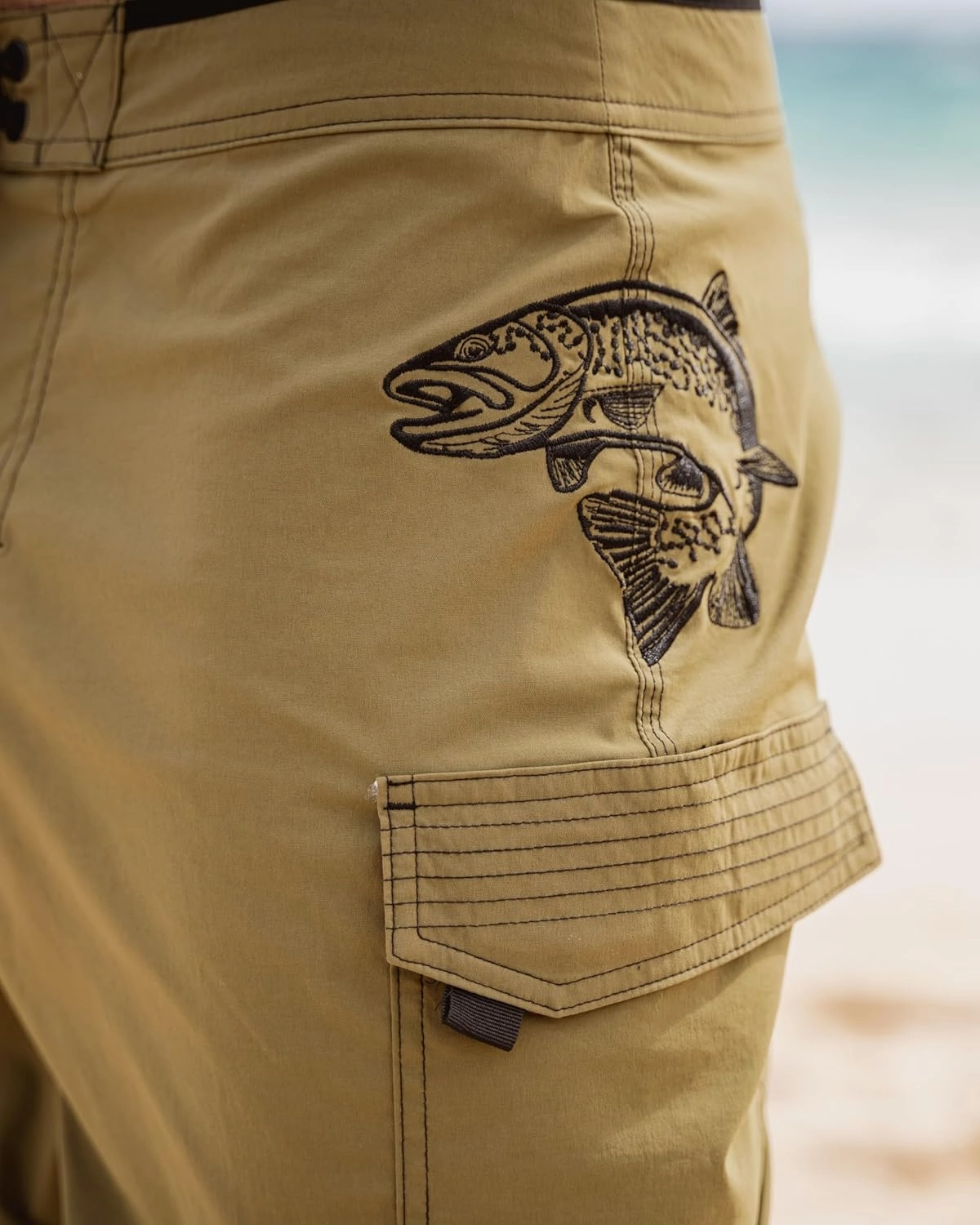 Maui Rippers Mens Board Shorts - Octo Tako | Triple Stitch Quick Dry Mens Swim Trunks