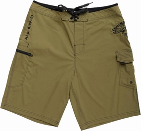 Maui Rippers Mens Board Shorts - Octo Tako | Triple Stitch Quick Dry Mens Swim Trunks