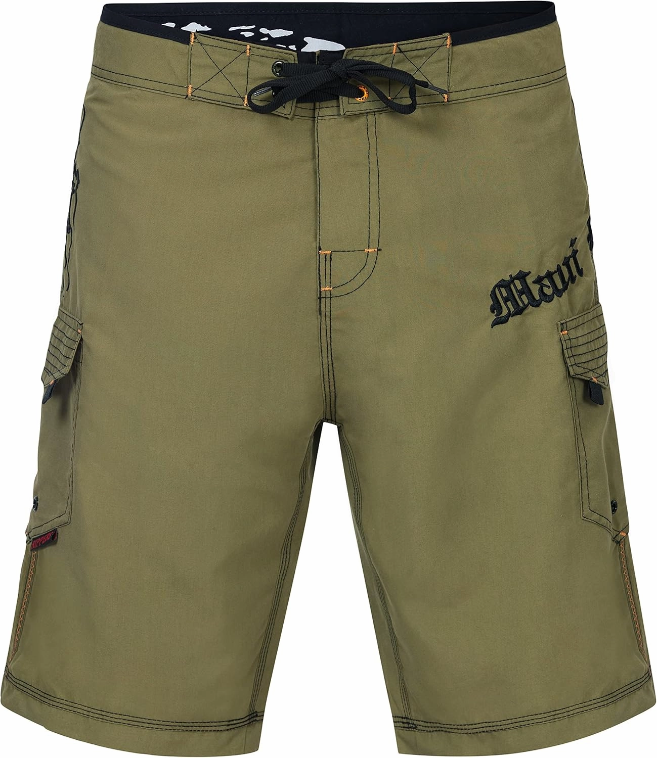 Maui Rippers Mens Board Shorts - Octo Tako | Triple Stitch Quick Dry Mens Swim Trunks