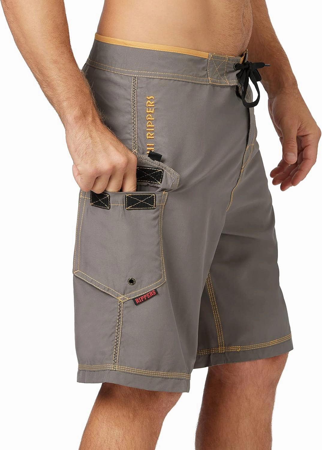 Maui Rippers Mens Board Shorts - Octo Tako | Triple Stitch Quick Dry Mens Swim Trunks