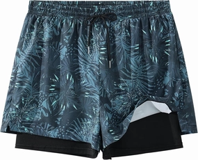 Men's 5" Quick Dry Swim Trunks Stretch Anti-Slip/Exposure Liner Vibrant Prints for Surfing Gym Beach Swimming