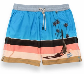 Men's 5Pm Stretch Swim Short In Blue
