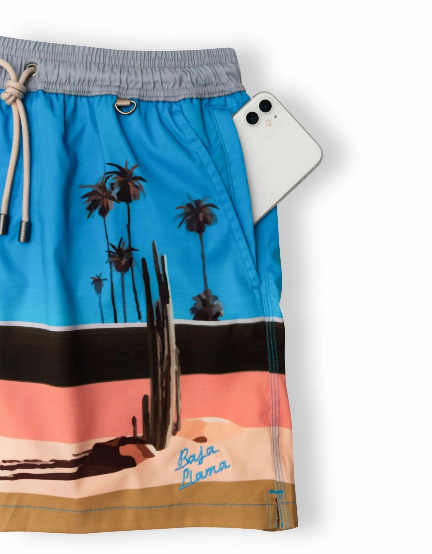 Men's 5Pm Stretch Swim Short In Blue