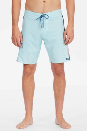 Men's D Bah Ciclo Board Shorts In Light Aqua