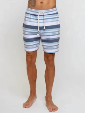 Men's Stripe Short In Bay Stripe