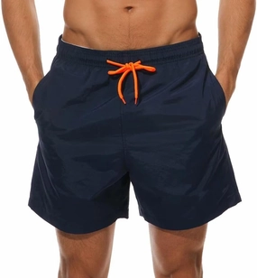 Men Swim Trunks Board Shorts with Mesh Lining Bathing Suits for Beach Swimwear Swimming