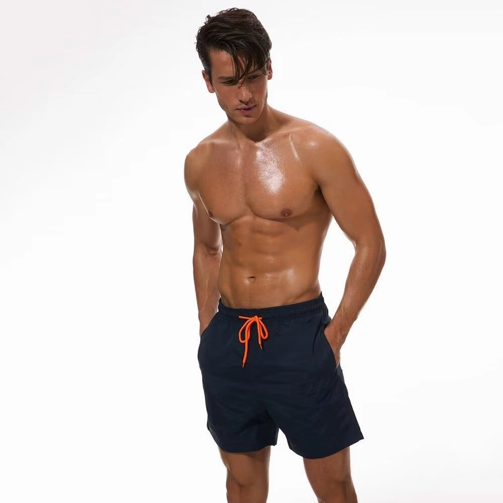Men Swim Trunks Board Shorts with Mesh Lining Bathing Suits for Beach Swimwear Swimming