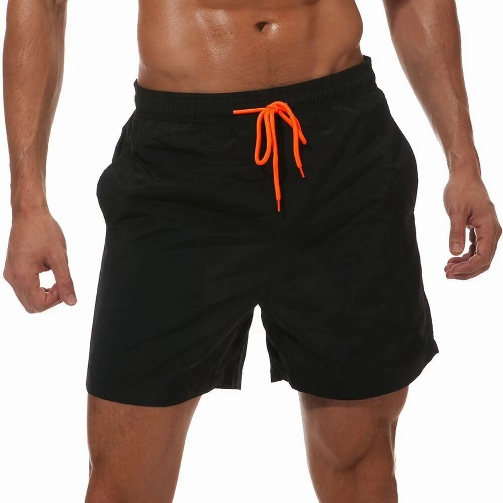 Men Swim Trunks Board Shorts with Mesh Lining Bathing Suits for Beach Swimwear Swimming